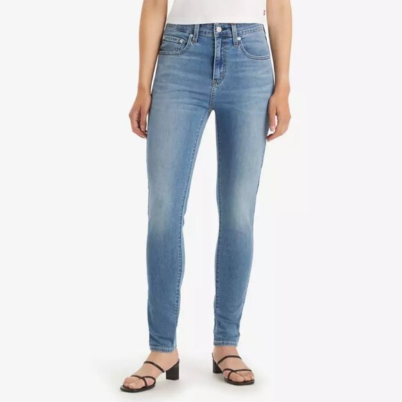 NEW Levi's 721 Stretch High Rise Skinny Performance Cool Women's Jeans, 28 x 32 - Picture 1 of 12